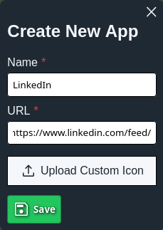 create shortcut menu